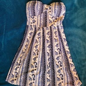 Strapless Derek Heart dress